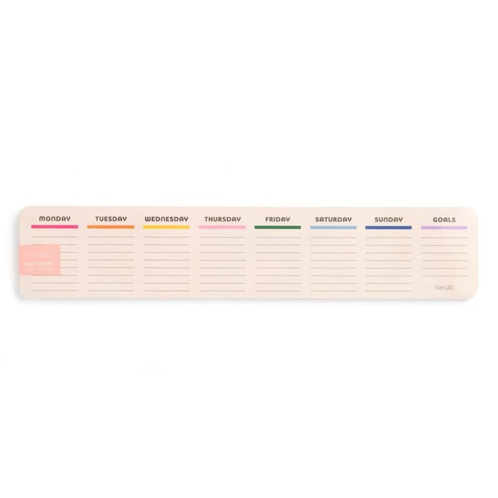 Ban.do Weekly Desk Planner